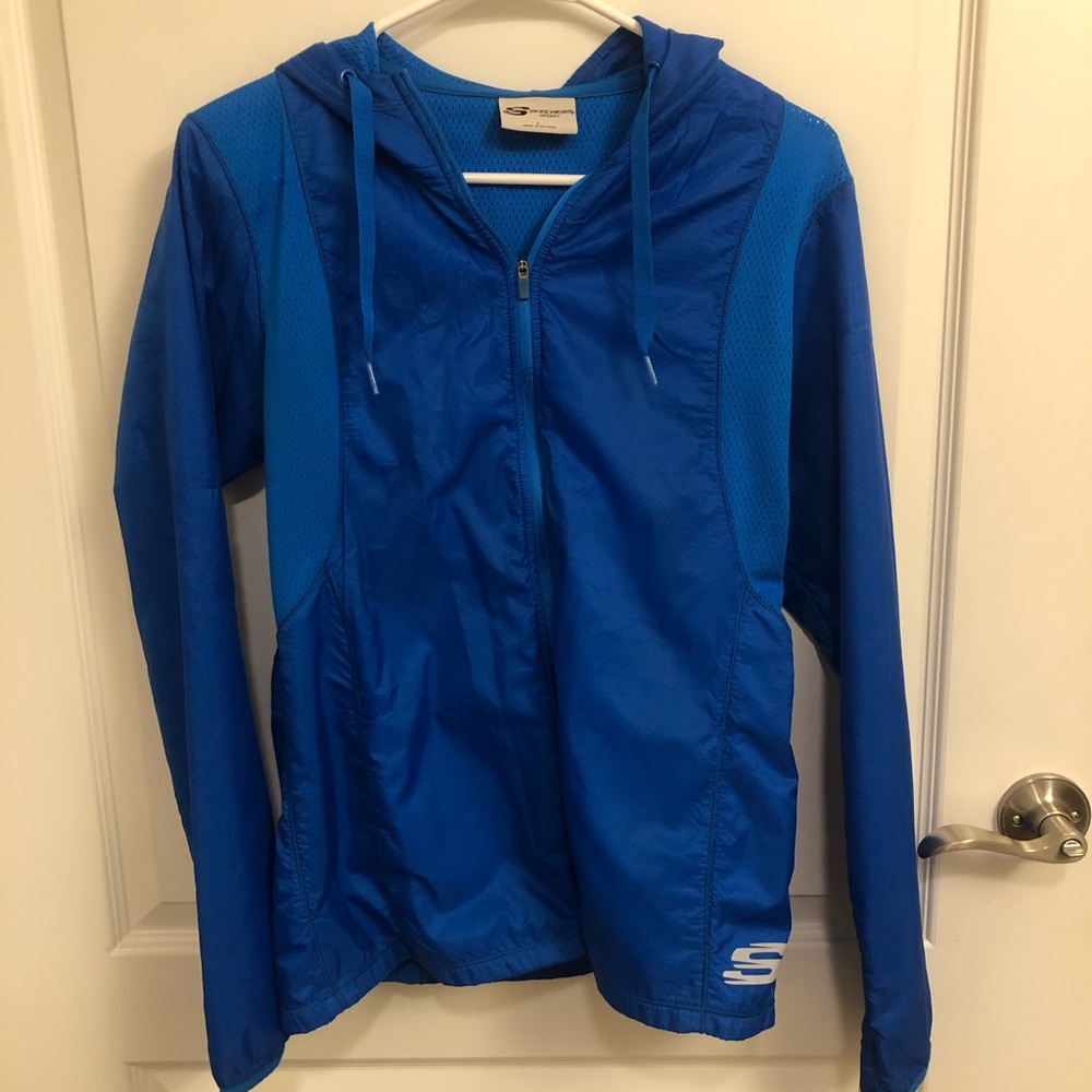 Skechers Blue Hooded Jacket
